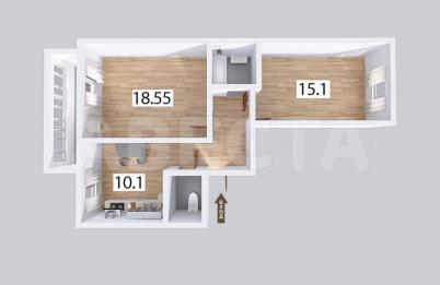 Продажа квартиры Омск.&nbsp;ул. 8-я Пролетарская, 8