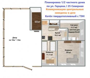 Продажа дома Омск.&nbsp;25-я Северная
