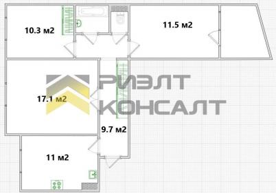 Продажа квартиры Омск.&nbsp;улица Куйбышева, 27, к.4