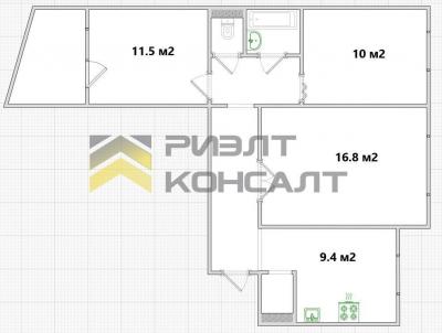Продажа квартиры Омск.&nbsp;улица 2-я Солнечная, 28Б