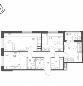 Продажа квартиры Омск.&nbsp;Волгоградская ул, 51