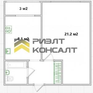 Продажа квартиры Омск.&nbsp;улица Молодогвардейская, 17
