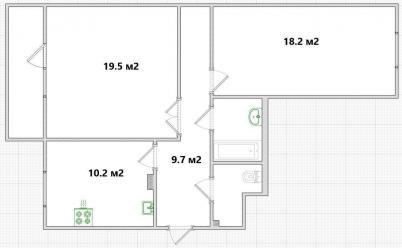Продажа квартиры Омск.&nbsp;улица 22 Апреля, 43
