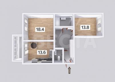 Продажа квартиры Омск.&nbsp;ул. Б.Г.Шаронова, 33