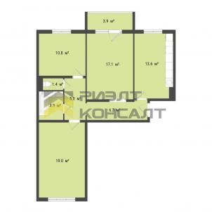 Продажа квартиры Омск.&nbsp;проезд 4-й Амурский, 7