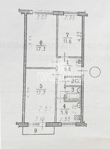 Продажа квартиры Омск.&nbsp;Заозёрный, Сергея Тюленина, 5Б