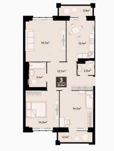 Продажа квартиры Омск.&nbsp;Гармония жизни, Б.Г. Шаронова, 33
