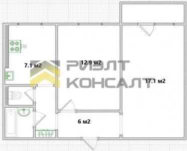 Продажа квартиры Омск.&nbsp;улица Заозерная, 1