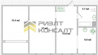 Продажа квартиры Омск.&nbsp;проспект Менделеева, 1