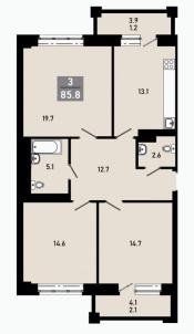 Продажа квартиры Омск.&nbsp;Гармония жизни, Б.Г. Шаронова, 33