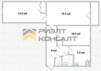 Продажа квартиры Омск.&nbsp;улица 5-я Линия, 221