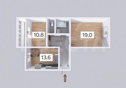 Продажа квартиры Омск.&nbsp;пр-д. 4-й Амурский, 5