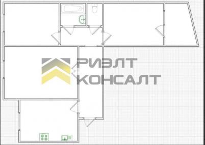 Продажа квартиры Омск.&nbsp;улица Дианова, 2, к.1
