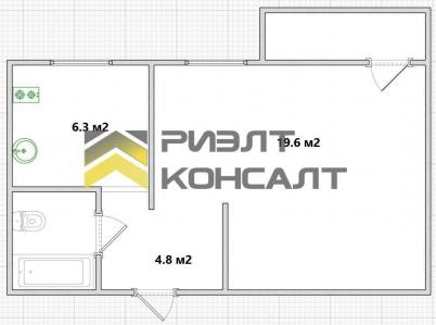 Продажа квартиры Омск.&nbsp;улица Челюскинцев, 90