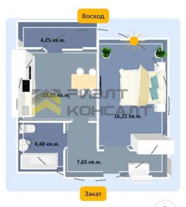 Продажа квартиры Омск.&nbsp;улица Завертяева, 18, к.11
