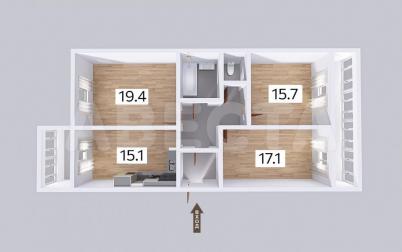Продажа квартиры Омск.&nbsp;ул. Яковлева, 15