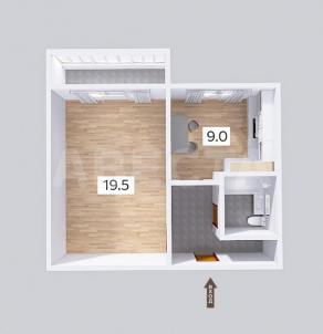 Продажа квартиры Омск.&nbsp;ул. Краснознаменная, 26/3