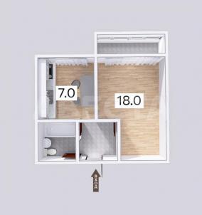 Продажа квартиры Омск.&nbsp;ул. Орджоникидзе, 268А