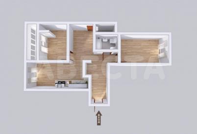 Продажа квартиры Омск.&nbsp;ул. Красный Пахарь, 2к1