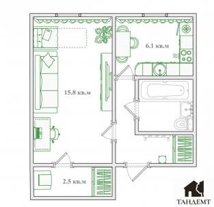 Продажа квартиры Омск.&nbsp;2-я Солнечная ул, 29/2
