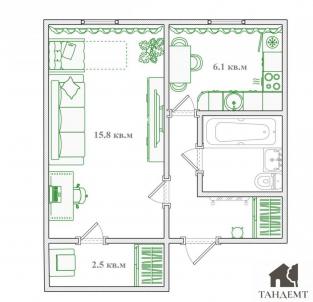 Продажа квартиры Омск.&nbsp;2-я Солнечная ул, 29/2