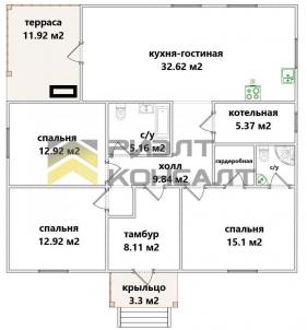 Продажа дома Омская обл, Омский р-н, село Пушкино, ул Ленского