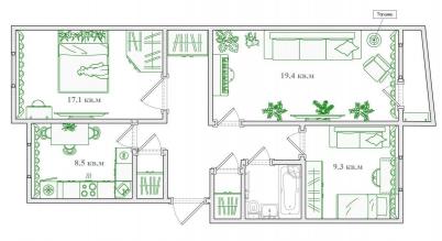 Продажа квартиры Омск.&nbsp;Кирова ул, 18к1
