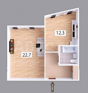 Продажа квартиры Омск.&nbsp;ул. 6-я Ленинградская, 8