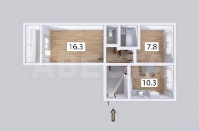 Продажа квартиры Омск.&nbsp;ул. Масленникова, 209а