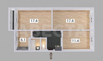 Продажа квартиры Омск.&nbsp;Лукашевича, 15 б