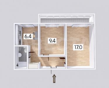 Продажа квартиры Омск.&nbsp;пр-кт. Карла Маркса, 66
