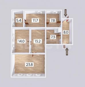 Продажа квартиры Омск.&nbsp;ул. 12-я Балтийская, 59А