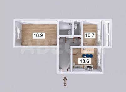 Продажа квартиры Омск.&nbsp;ул. Сергея Тюленина, 6