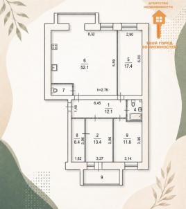 Продажа квартиры Омск.&nbsp;27-я Северная, 44к2