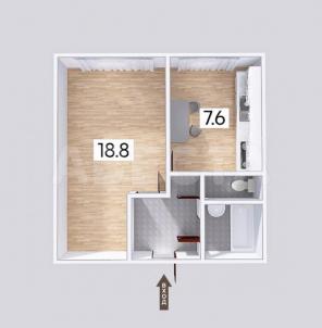 Продажа квартиры Омск.&nbsp;ул. Харьковская, 19