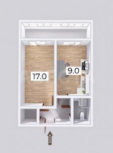 Продажа квартиры Омск.&nbsp;ул. 2-я Трамвайная, 39