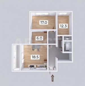 Продажа квартиры Омск.&nbsp;ул. Фрезерная, 40