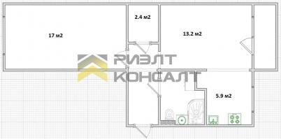 Продажа квартиры Омск.&nbsp;улица 21-я Амурская, 33, к.1