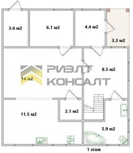 Продажа дома Омск.&nbsp;улица Перекоповская, 12