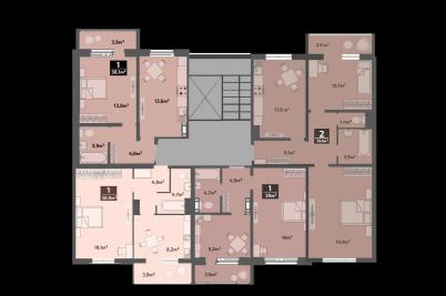 Продажа новостройки Омск.&nbsp;п Биофабрика, 32, корпус А