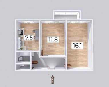 Продажа квартиры Омск.&nbsp;ул. Пушкина, 140