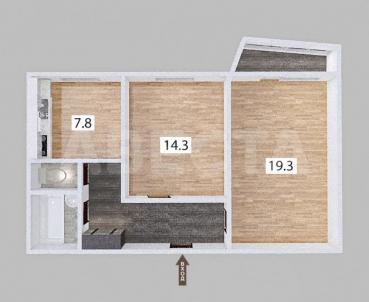 Продажа квартиры Омск.&nbsp;ул. Рокоссовского, 10
