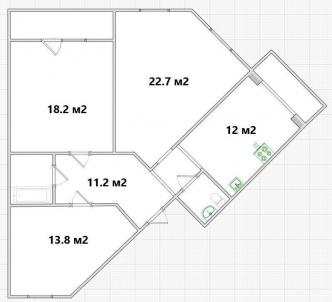 Продажа квартиры Омский.&nbsp;Троицкое.&nbsp;улица Тенистая, 16