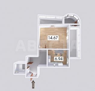 Продажа квартиры Омск.&nbsp;ул. Архиепископа Сильвестра, 1
