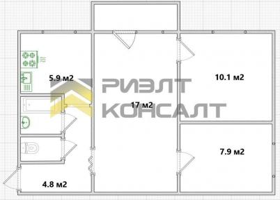 Продажа квартиры Омск.&nbsp;улица Малиновского, 8А