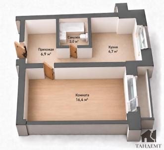 Продажа квартиры Омский р-н.&nbsp;Лузино с.&nbsp;Майорова ул, 38