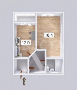 Продажа квартиры Омск.&nbsp;пр-кт. Комарова, 15/2
